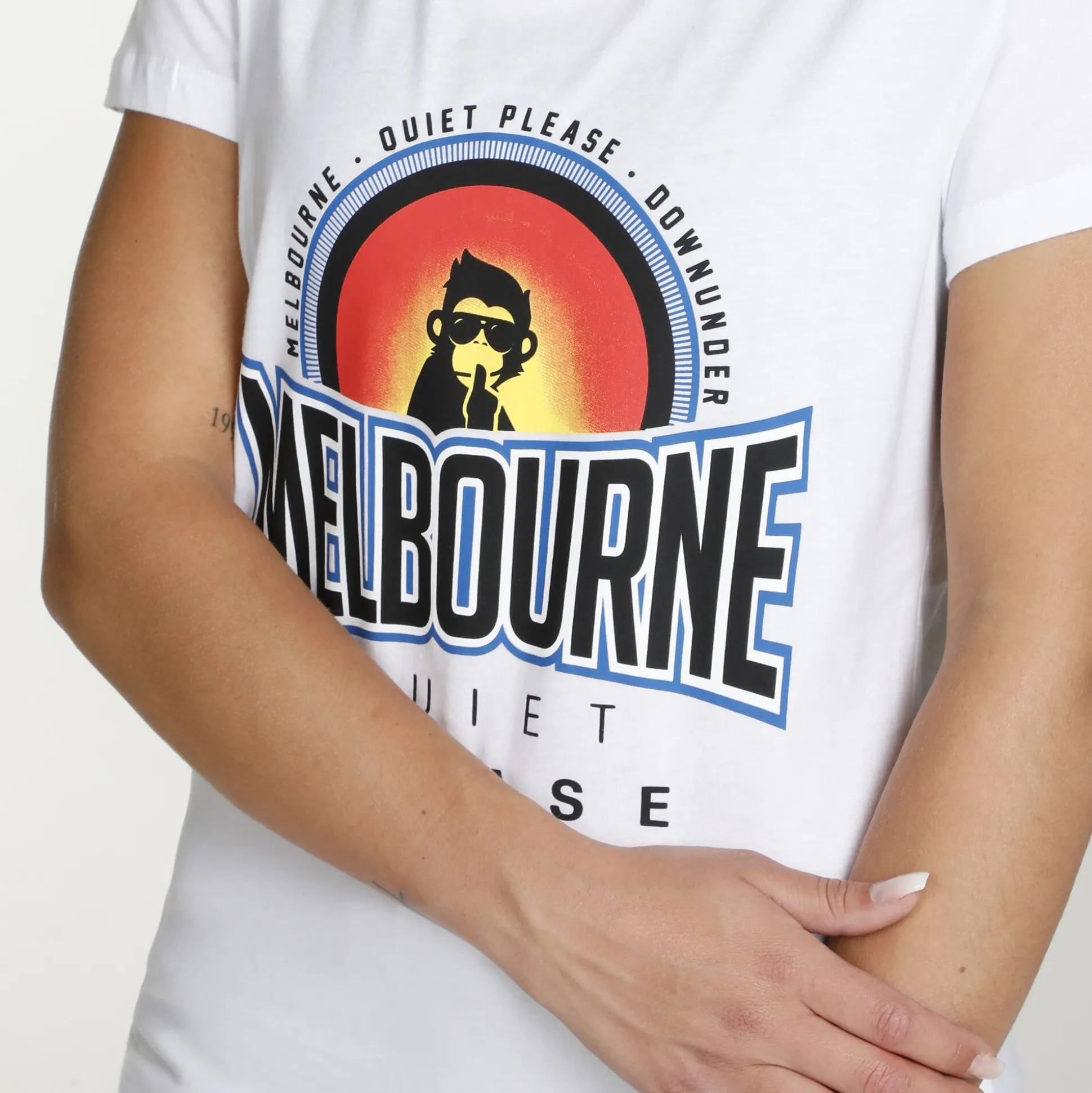 Cheap Melbourne Sunrise T-Shirt Women - White, Multicoloured Shirts