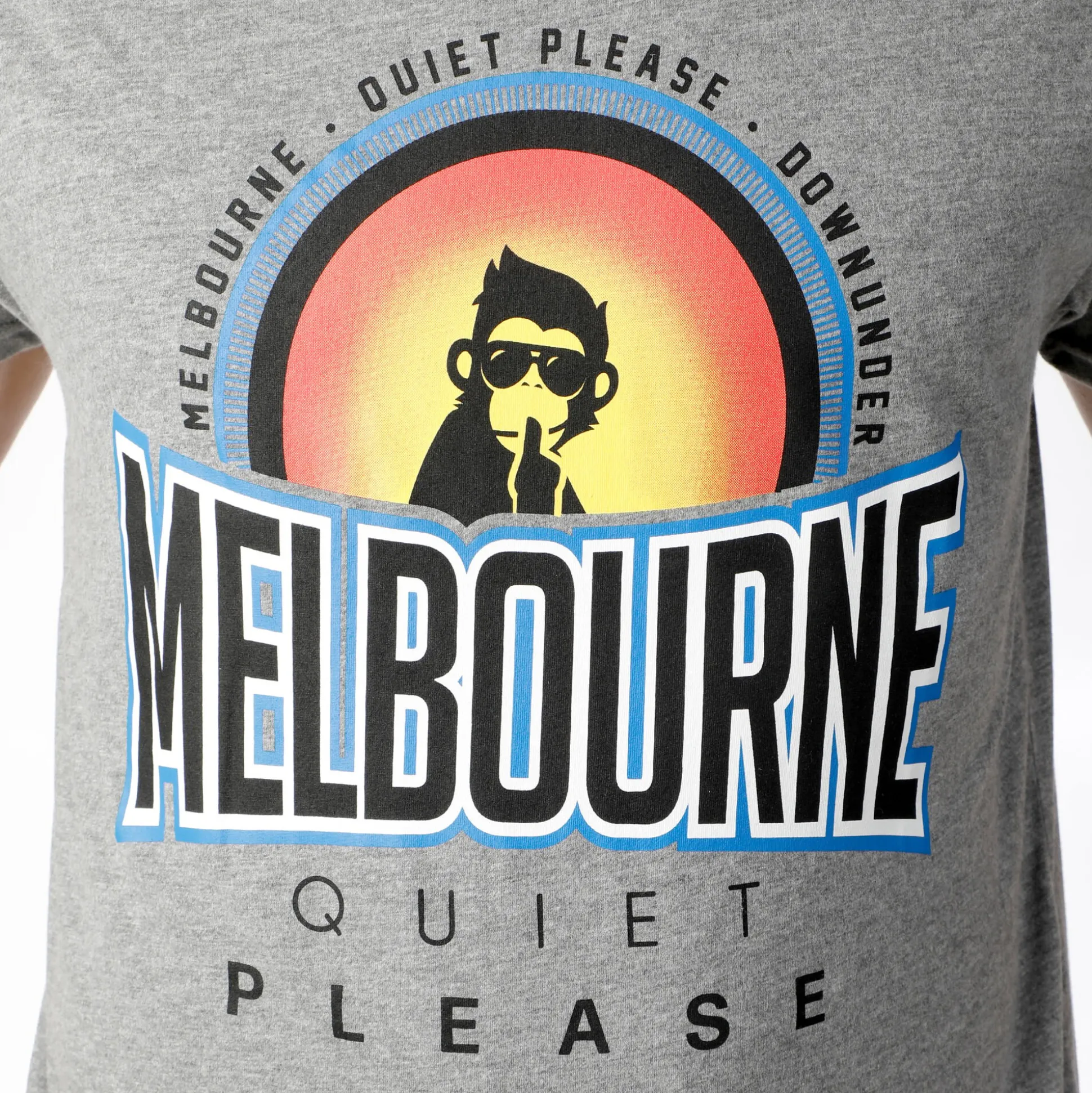 Store Melbourne Sunrise T-Shirt Men - Grey, Multicoloured Shirts