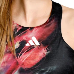 Shop Melbourne Y- Tank Top Women - Black, Multicoloured Tops