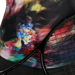Shop Melbourne Y- Tank Top Women - Black, Multicoloured Tops