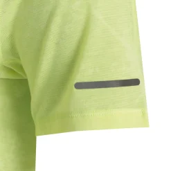 Hot Metarun Pattern Running Shirt Women - Neon Yellow Running Clothing