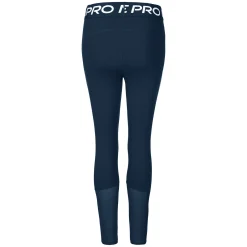 Clearance Mid-Rise Mesh-Paneled Tight Women - Dark Blue, White Pants