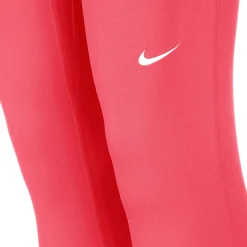 New Mid-Rise Mesh-Paneled Tight Women - Pink, White Pants