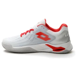 Cheap Mirage 100 Clay Court Shoe Women - White, Red Clay Court Shoes