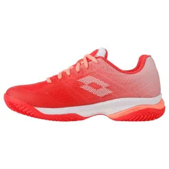 Fashion Mirage 300 II Clay Court Shoe Women - Coral, White Clay Court Shoes