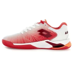Store Mirage 100 II Clay Court Shoe Women - White, Red Clay Court Shoes