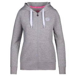 Hot Moana Basic Zip Hoodie Women - Lightgrey, White Jackets