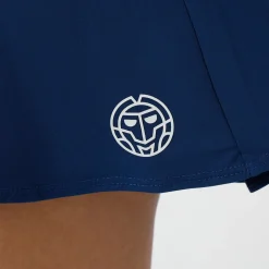Outlet Mora Tech Skirt Women - Dark Blue, White Skirts