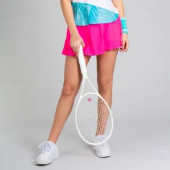 Hot Mora Tech Skirt Women - Pink, White Skirts