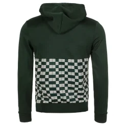 Shop Mosaico Hoody Tracksuit Men - Green, Beige Tracksuits