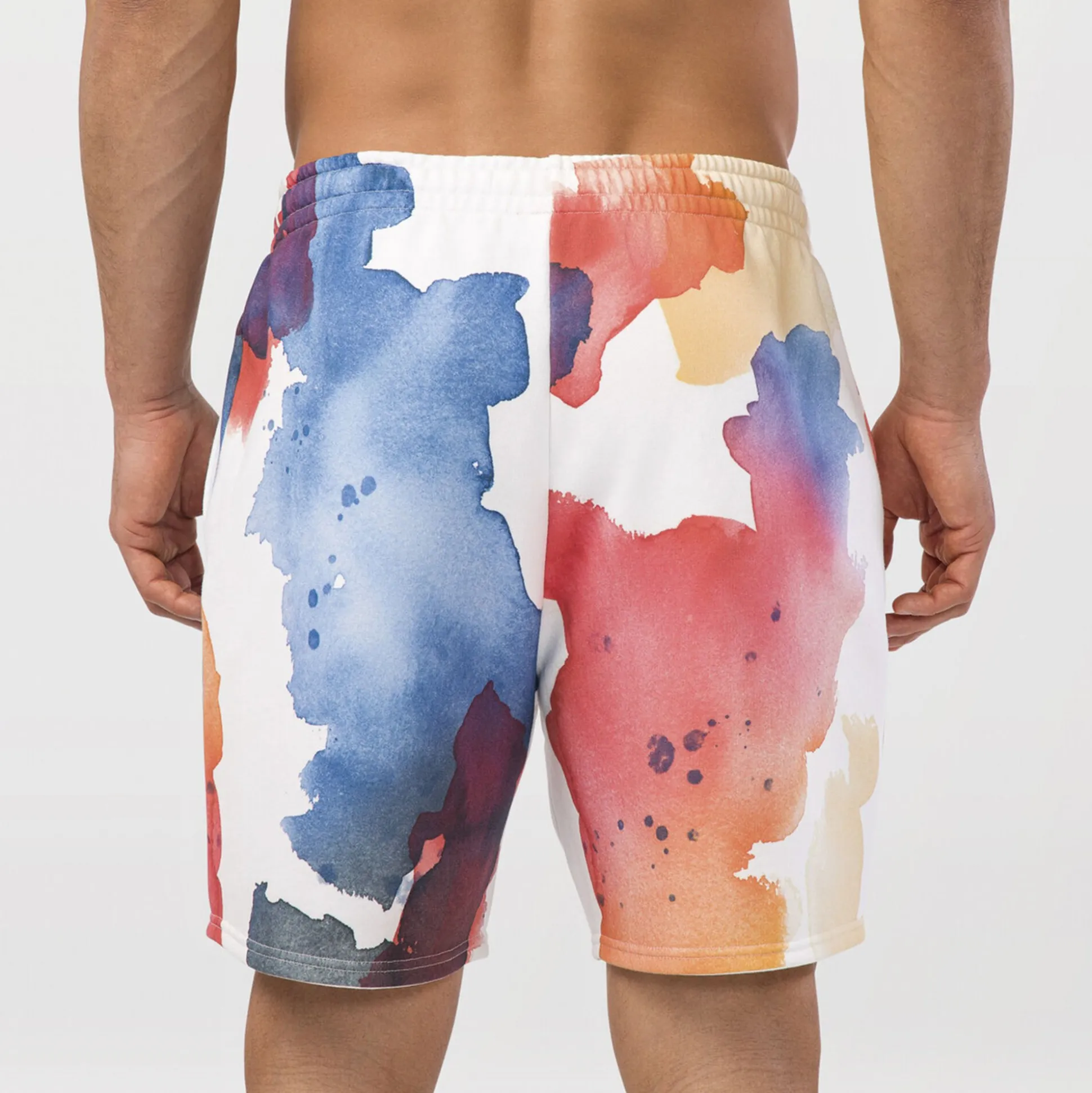Outlet Motion Watercolor Shorts Men - Shorts
