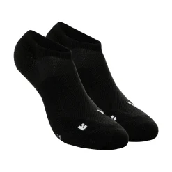 Store Multiplier Running No-Show Running Socks 2 Pack - Black, White Running Clothing
