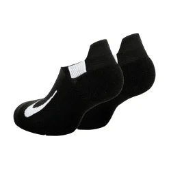 Store Multiplier Running No-Show Running Socks 2 Pack - Black, White Running Clothing