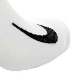 Cheap Multiplier Running No-Show Running Socks 2 Pack - White, Black Running Clothing