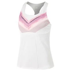 Cheap Mystic Petal Racerback Tank Top Women - White, Pink Tops