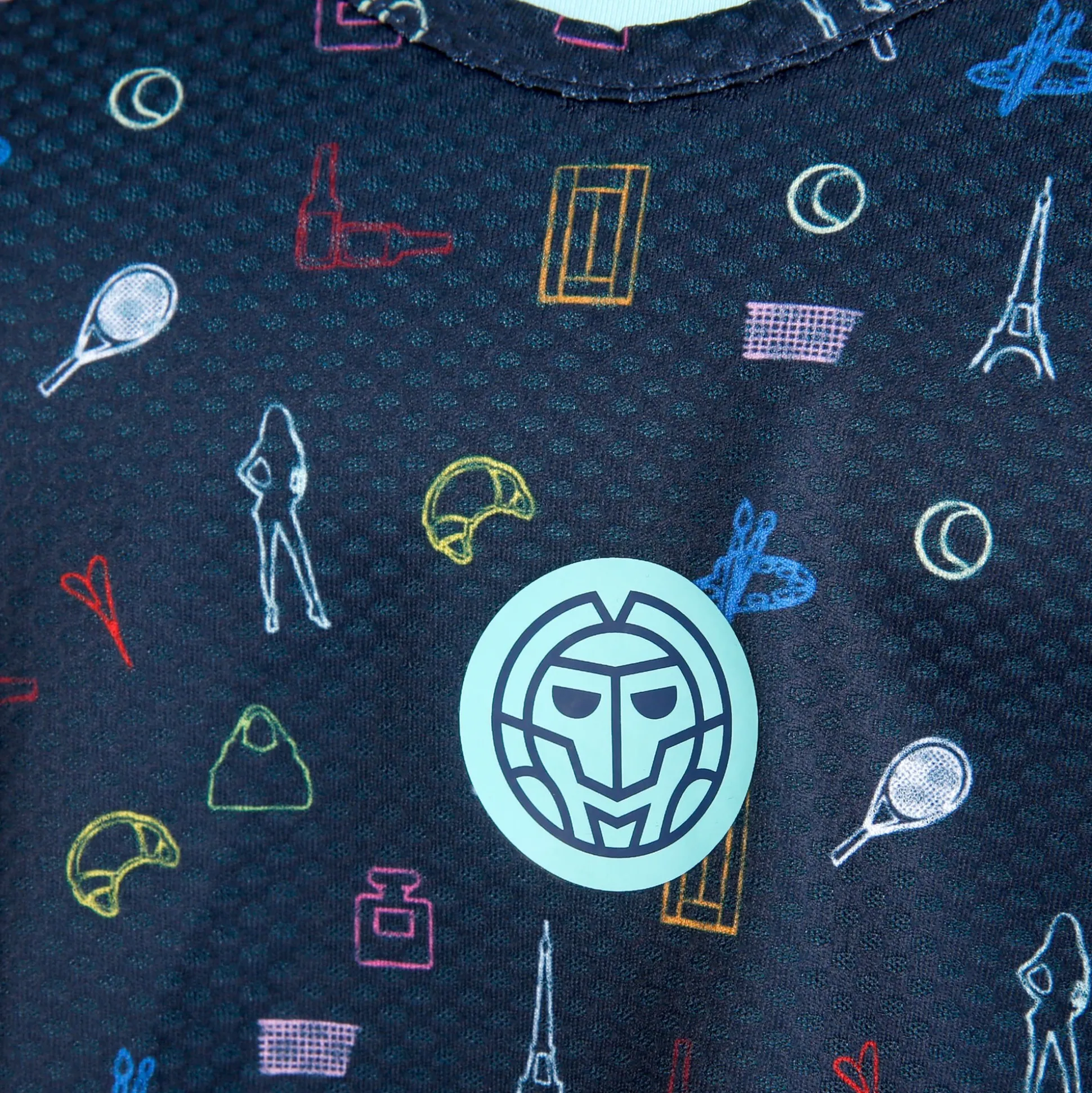 Clearance NATLI Tech Tank Top Women - Dark Blue, Multicoloured Tops