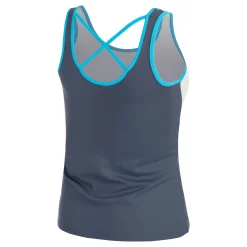 Hot Net Tank Top Women - Dark Blue, White Tops