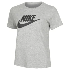 Shop New Sportswear Essential Icon Futura T-Shirt Women - Grey, White Shirts
