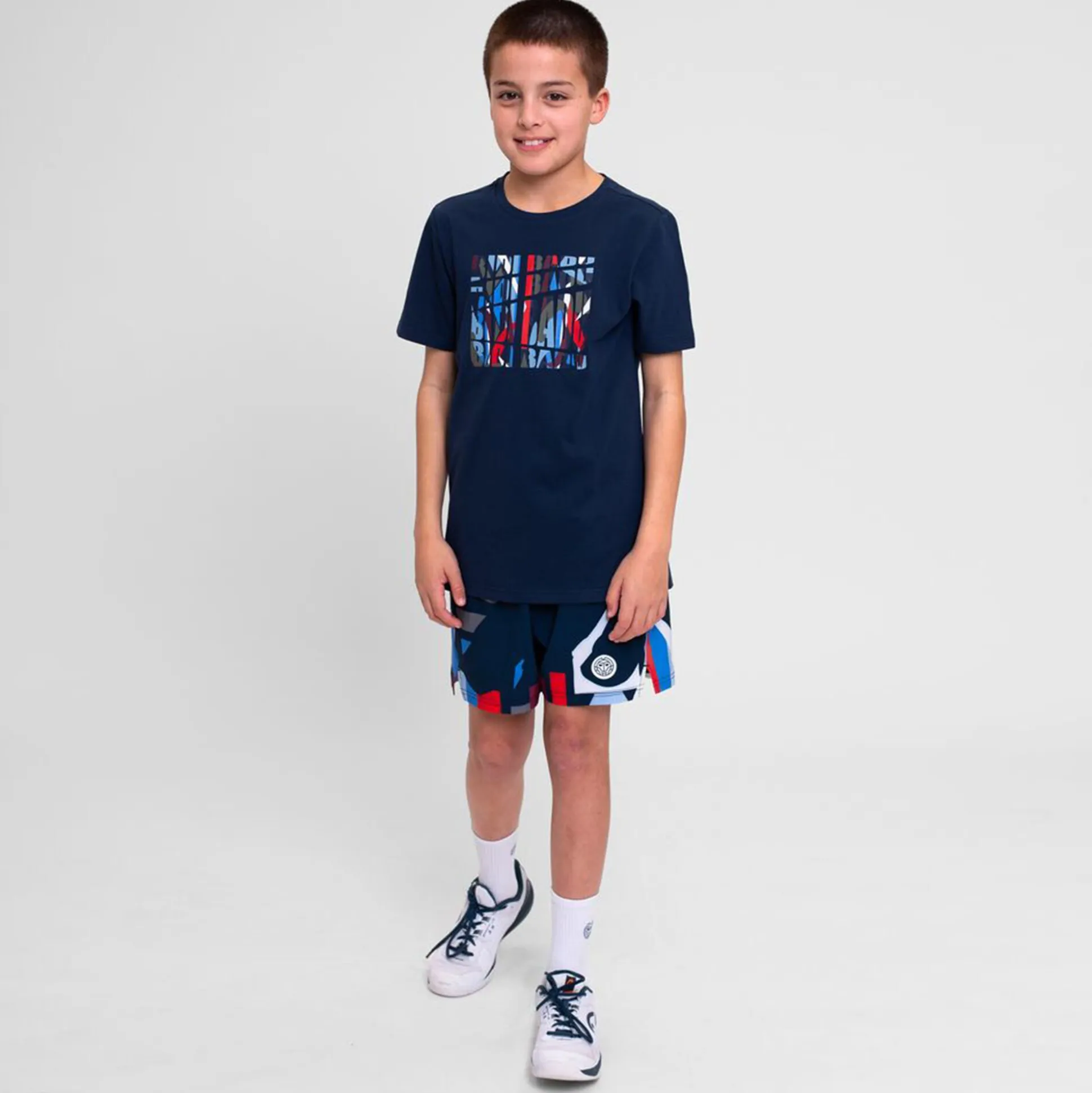 Online New York 2024 Chill Junior T-Shirt Boys - Dark Blue, Multicoloured Shirts