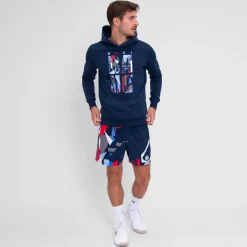 Clearance New York 2024 Logo Chill Hoody Men - Dark Blue, Multicoloured Hoodies & Sweaters