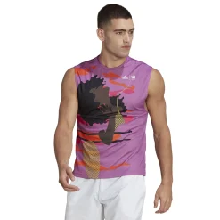 Fashion New York Unitefit SVL Tank Top Men - Violet, Multicoloured Tops