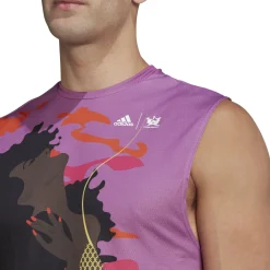 Fashion New York Unitefit SVL Tank Top Men - Violet, Multicoloured Tops