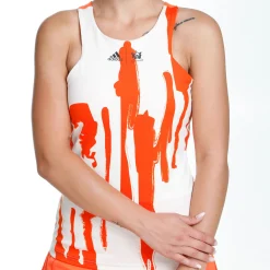 Hot New York Y Tank Top Women - Beige, Orange Tops