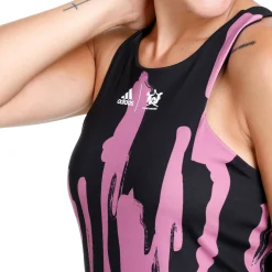 Cheap New York Y Tank Top Women - Black, Pink Tops