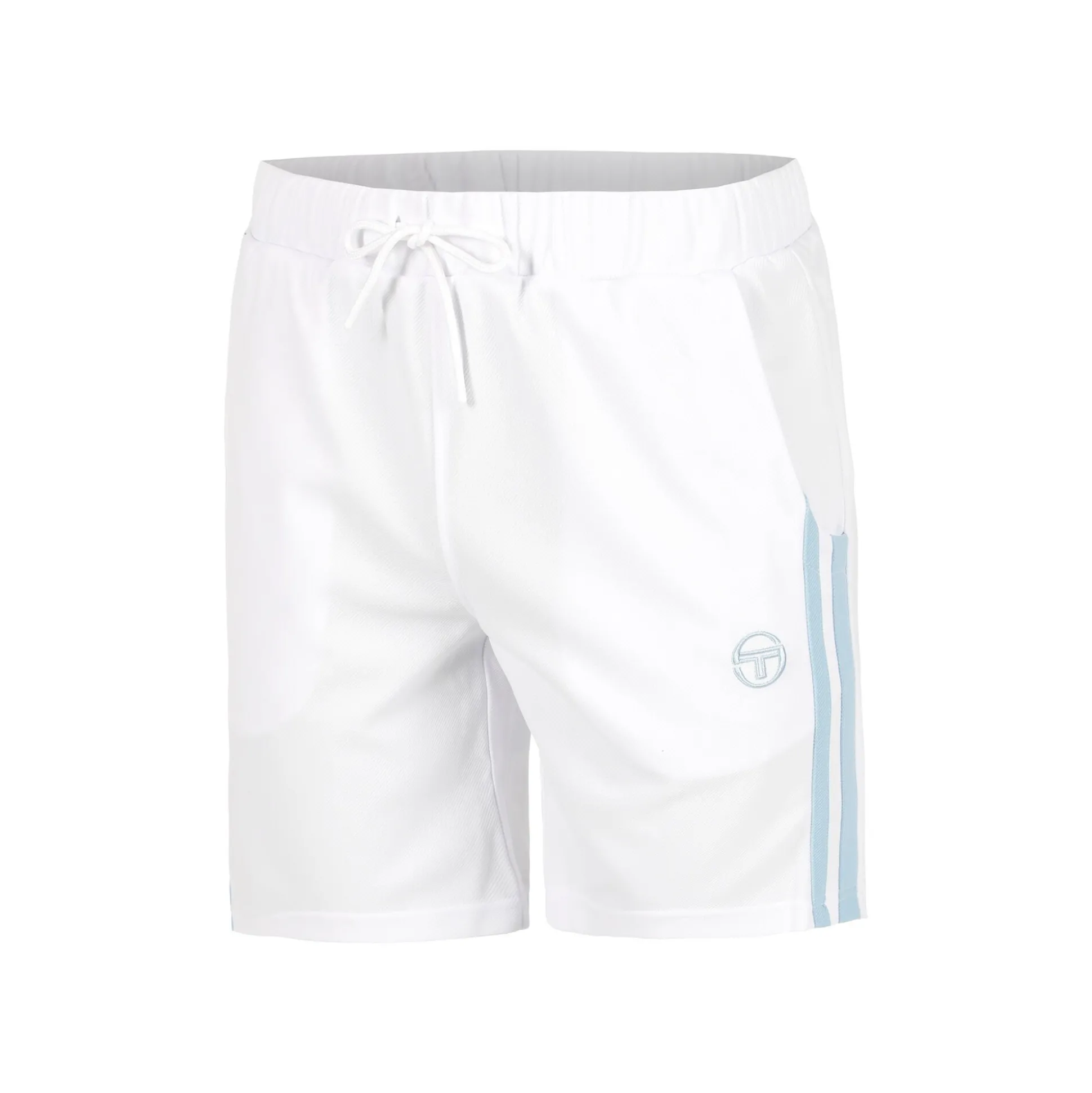Store New Young Line Shorts Men - White, Light Blue Shorts