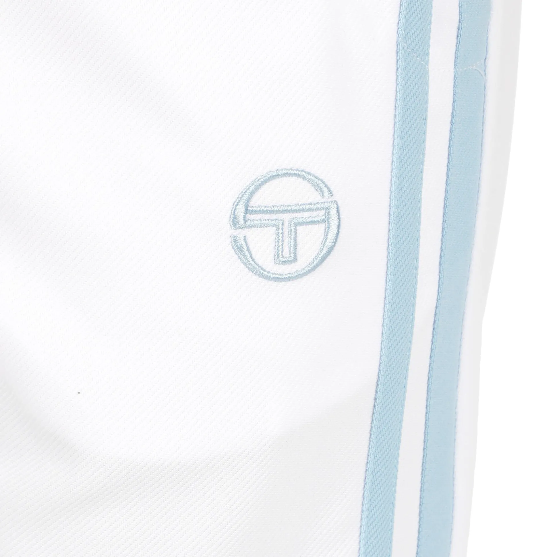 Store New Young Line Shorts Men - White, Light Blue Shorts