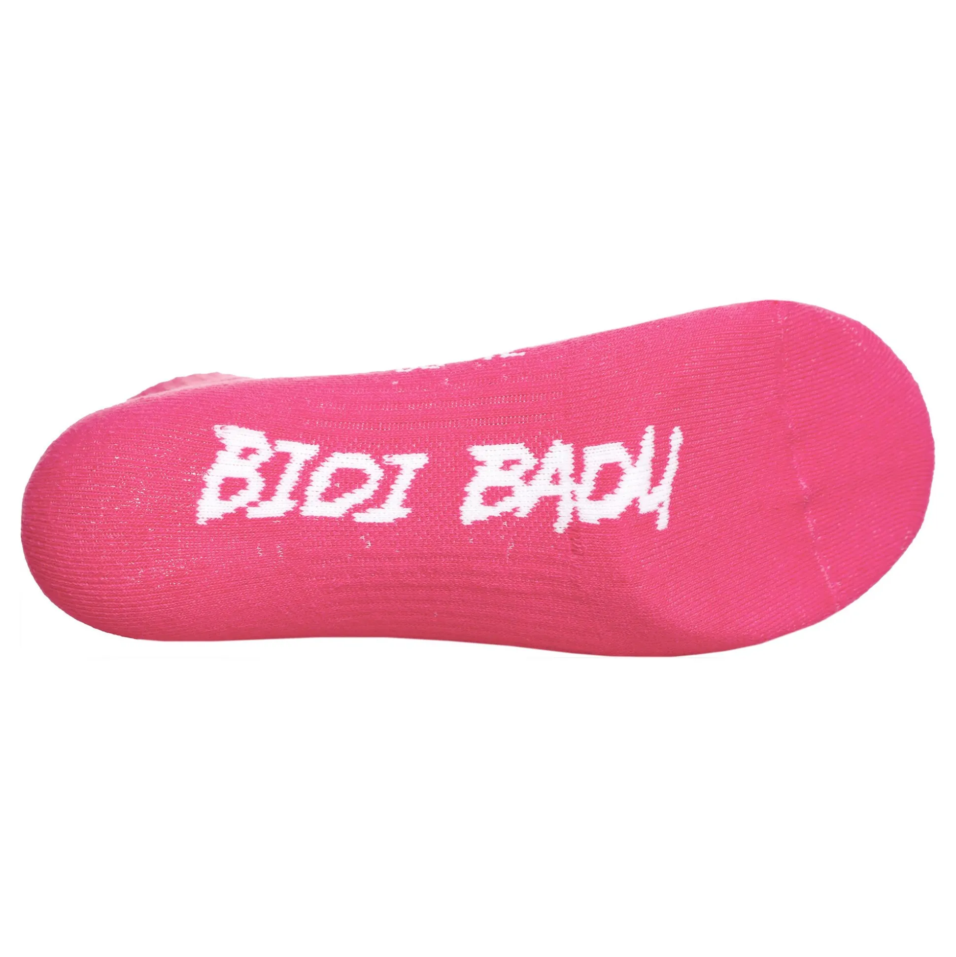 Hot No Party No Show Move Tennis Socks 3 Pack - Pink, White Socks