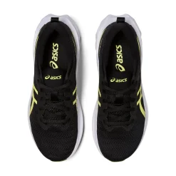 Fashion Novablast 2 GS Neutral Running Shoe Kids - Black, Neon Yellow Running Shoes