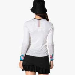 Cheap Off Tropic Long Sleeve Women - White, Multicoloured Shirts