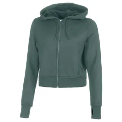 Hot One Therma-Fit Zip Hoodie Women - Green, Black Hoodies & Sweaters|Jackets