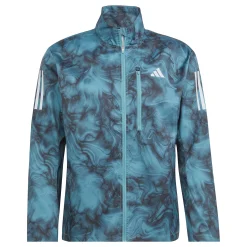Best Own The Run AOP Running Jacket Men - Dark Green, Black Running Clothing