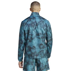 Best Own The Run AOP Running Jacket Men - Dark Green, Black Running Clothing