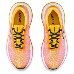 Online Pacer Neutral Running Shoe Men - Coral, Yellow Running Shoes