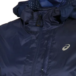 Shop Package Running Jacket Women - Dark Blue Running Clothing