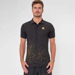 Cheap Paris 2024 Polo Men - Black, Gold Shirts