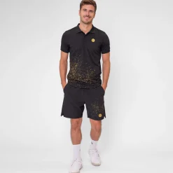 Cheap Paris 2024 Polo Men - Black, Gold Shirts