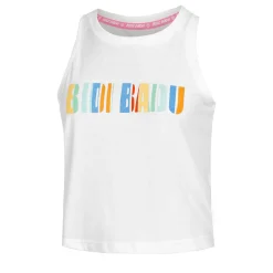Cheap Paris Chill Tank Top Women - White, Multicoloured Tops