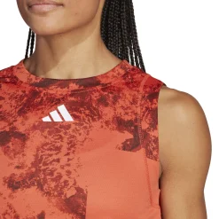 Best Paris MA Tank Top Women - Orange, Red Tops