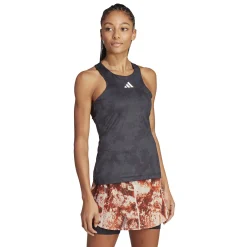 Store Paris Y- Tank Top Women - Dark Grey Tops