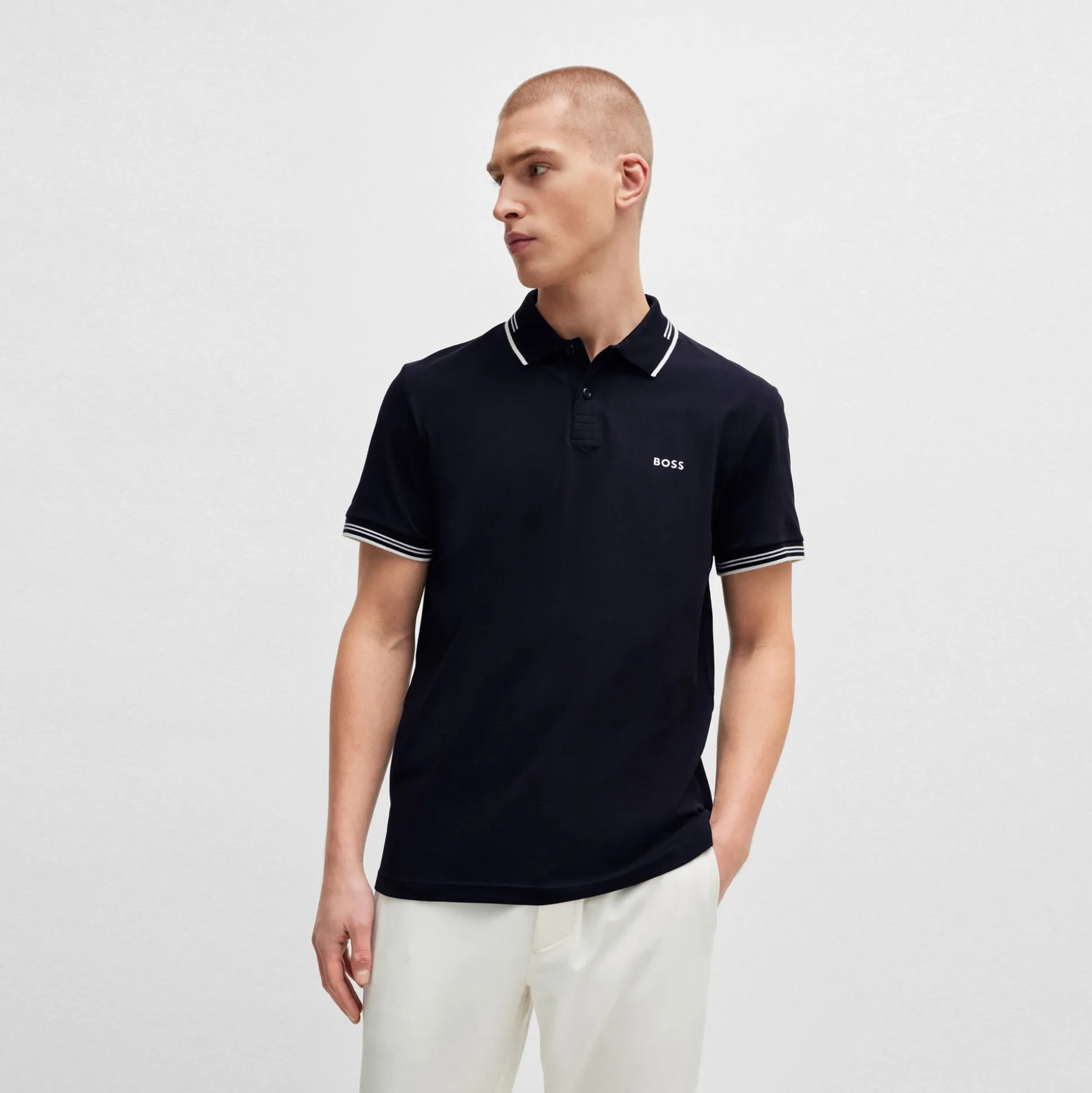 Shop Paul Polo Men - Dark Blue Shirts