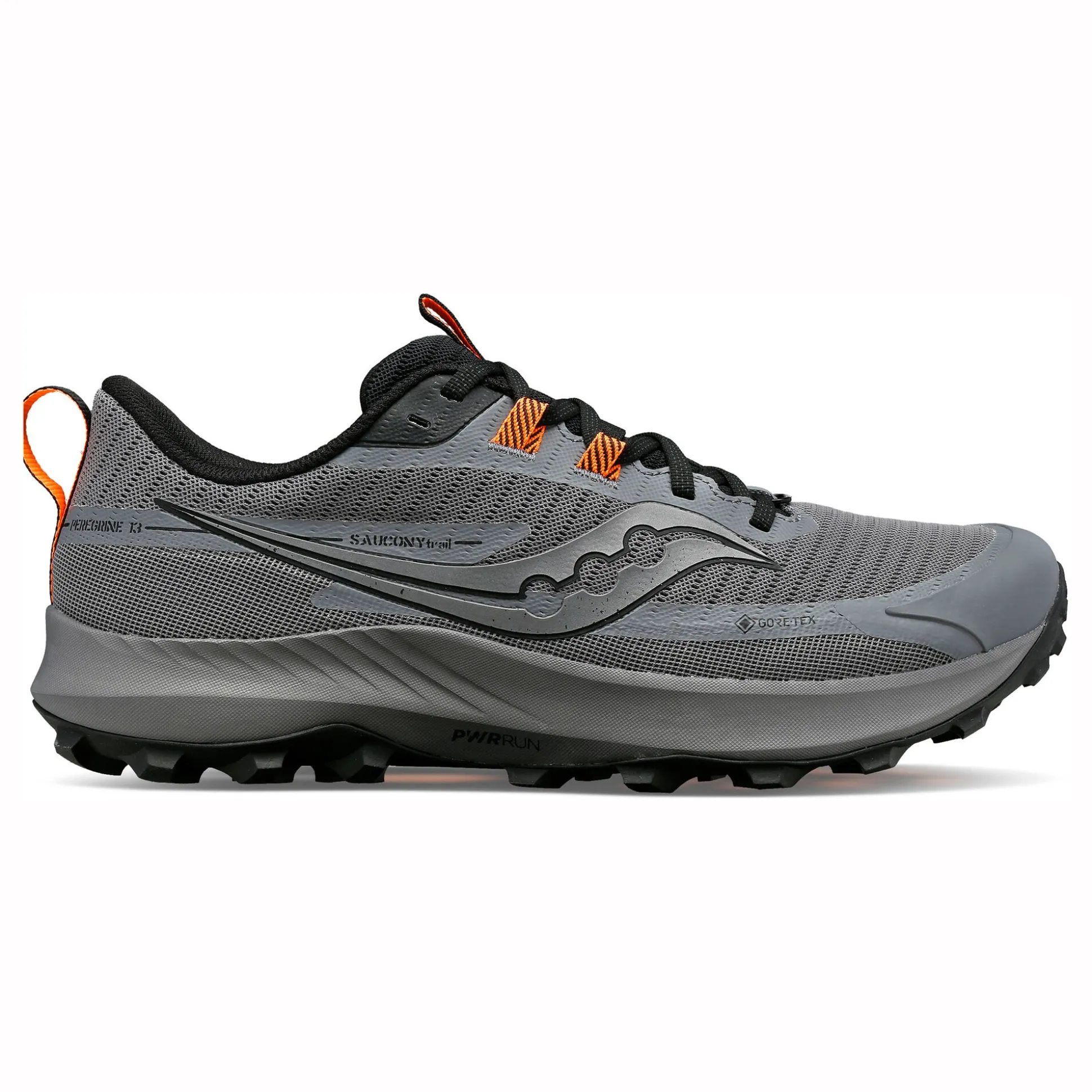 New Peregrine 13 GTX Trail Running Shoe Men - Grey, Black Running Shoes