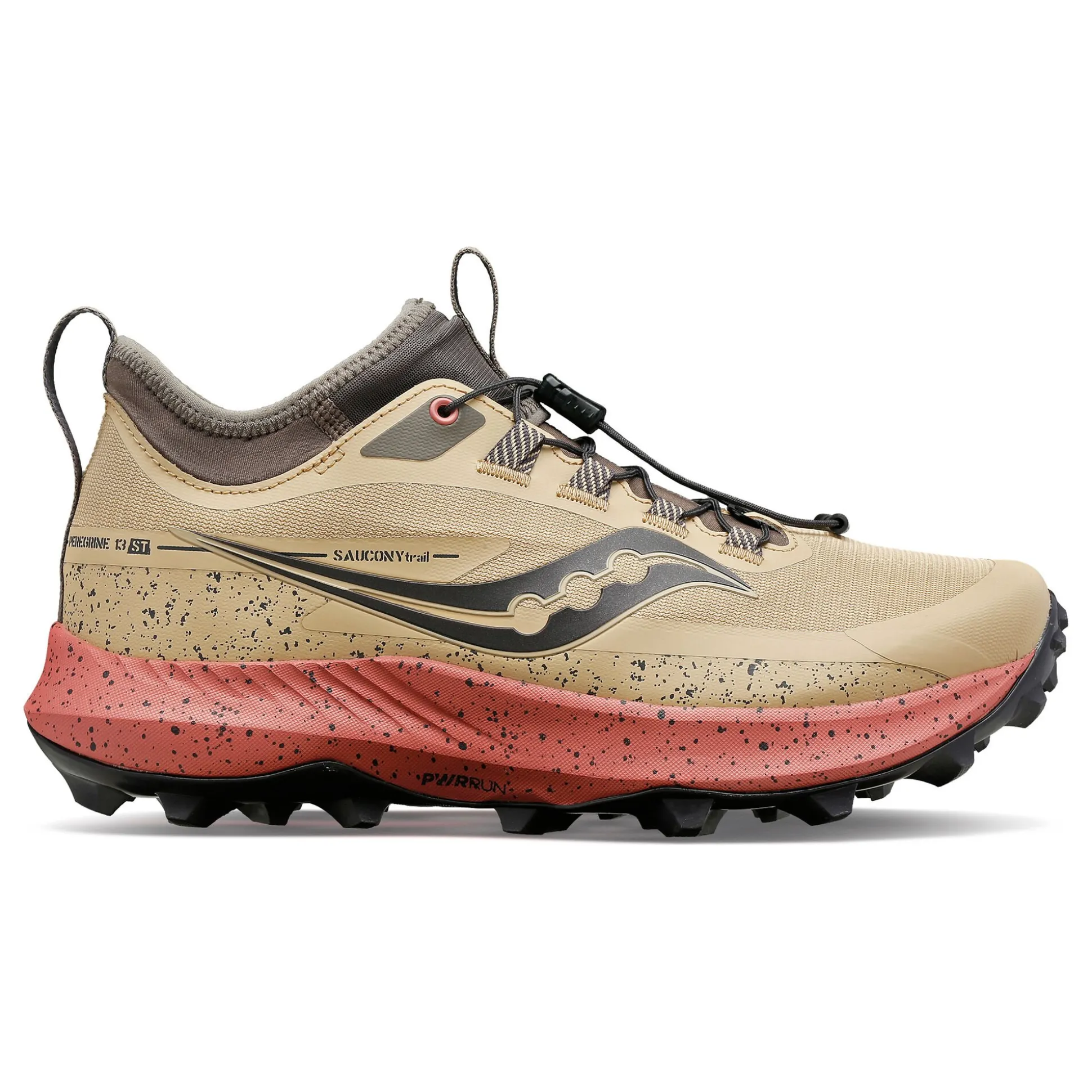 Cheap Peregrine 13 ST Trail Running Shoe Women - Brown, Red Running Shoes