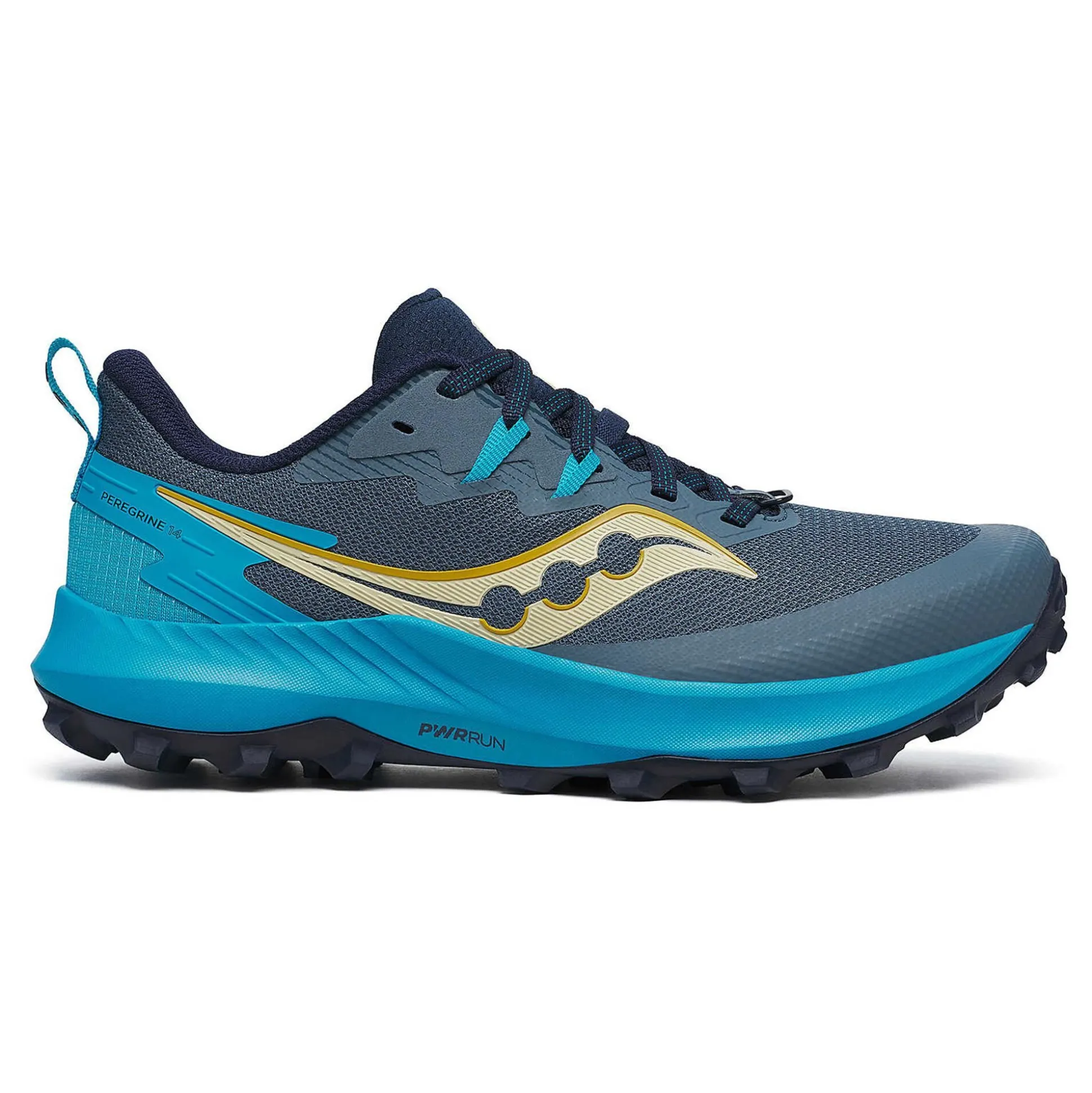 Cheap Peregrine 14 Trail Running Shoe Women - Dark Grey, Blue Running Shoes