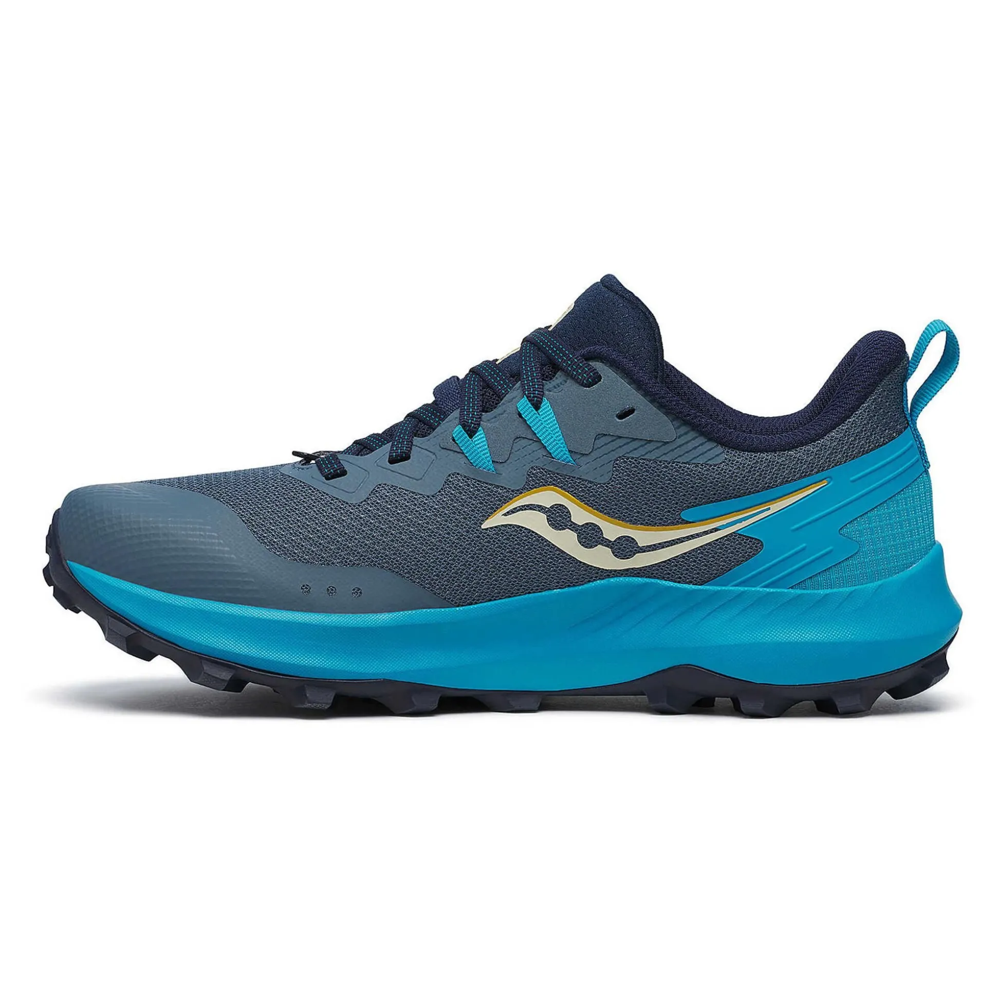 Cheap Peregrine 14 Trail Running Shoe Women - Dark Grey, Blue Running Shoes
