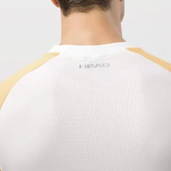 Sale Performance Mc New York T-Shirt Men - White, Golden Yellow Shirts