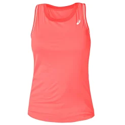 Hot Piping Tank Top Women - Coral, White Tops